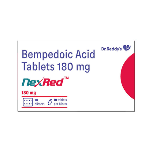 Nexred Tablet (Bempedoic acid) 180 mg