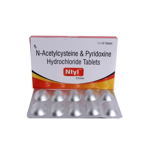 Ntyl Tablet (Acetylcysteine & Pyridoxamine dihydrochloride) 60 Tablet