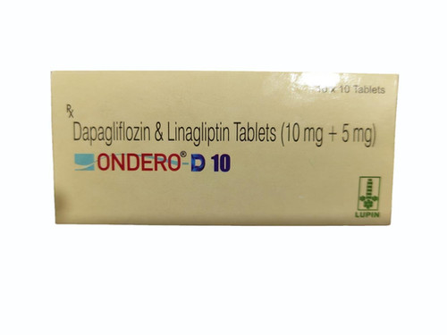 Ondero-D Tablet (Dapagliflozin & Linaglitin) 60 Tablet
