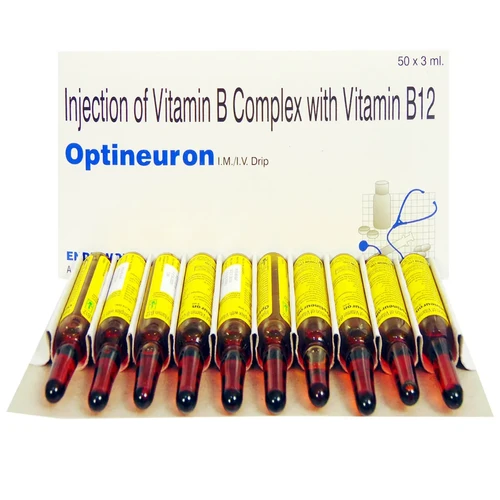 Optineuron Injection (Vitamin B-Complex) 10 Injection