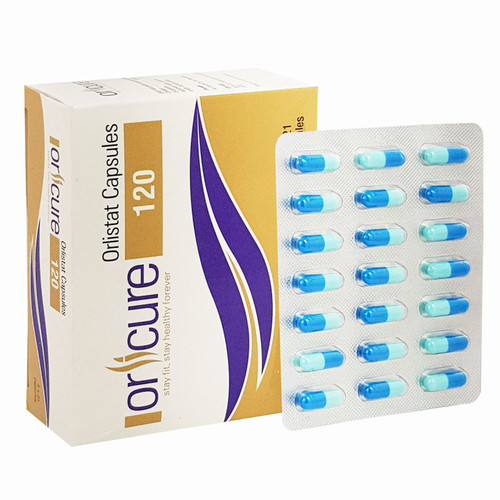 Orlicure 120mg (Orlistat) 63 Capsules