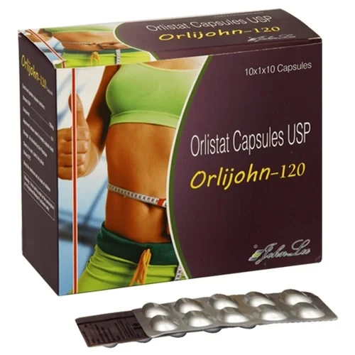 Orlijohn 120mg (Orlistat) 60 Capsules