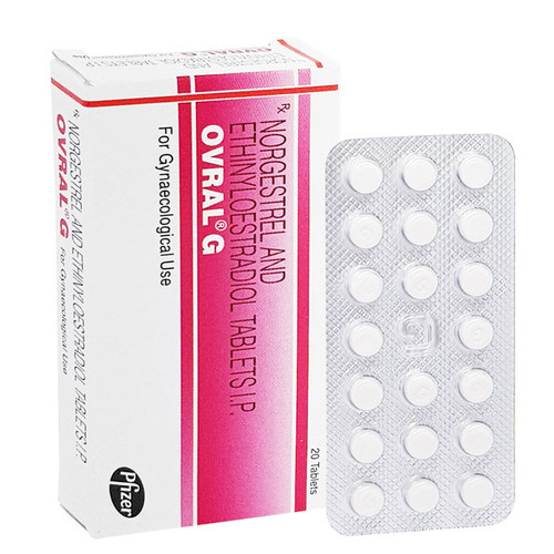 Ovral G (Norgestrel/Ethinyl Estradiol) 80 Tablets