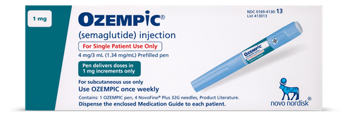 Ozempic 1mg (Semaglutide) 2 Tube