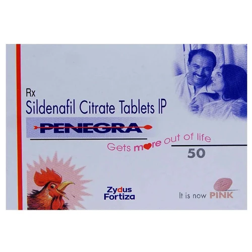 Penegra 50mg (Sildenafil Citrate) 120 Tablet