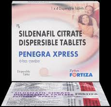 Penegra Xpress 50mg (Sildenafil Citrate) 60 Tablets
