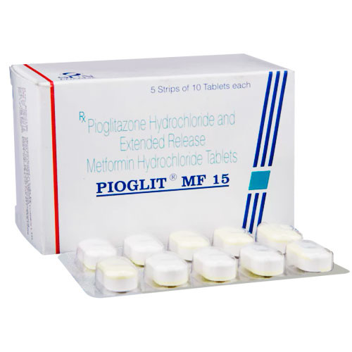 Pioglit MF Tablet (Pioglitazone Hydrochloride) 60 Tablet