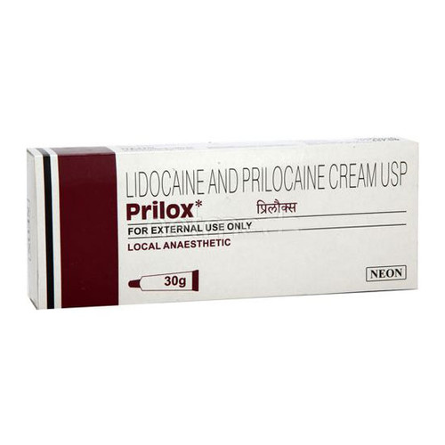 Prilox Cream (Lidocaine & Prilocaine) 3 Cream