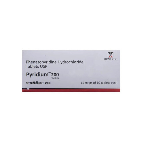 Pyridium 200mg (Phenazopyridine) 90 Tablet