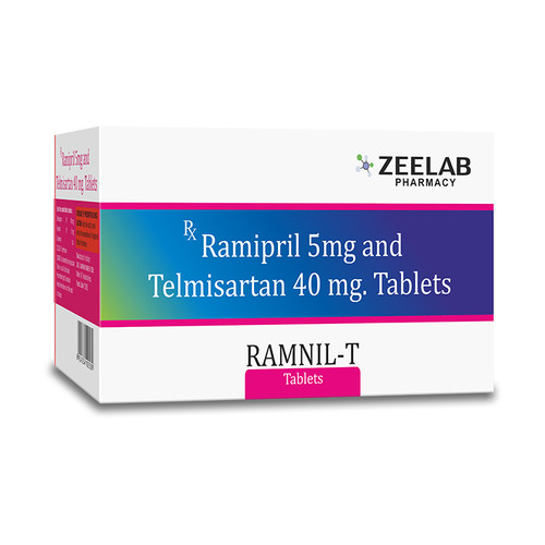 Ramnil-T Tablet (Telmisartan and Ramipril) 5 mg