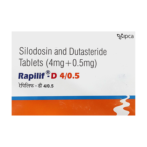 Rapilif D 4/0.5 Capsule (Silodosin 4mg/Dutasteride 0.5mg) 60 Tablet