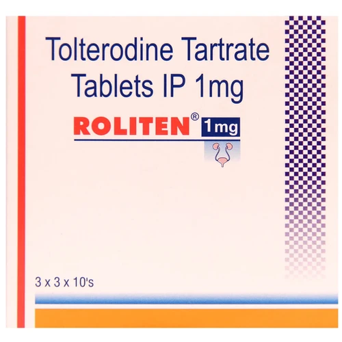Roliten Tablet (Tolterodine) 60 Tablet