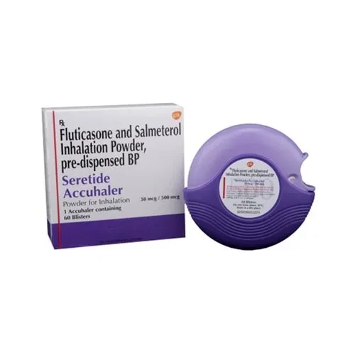 Round Purple Inhaler (Salmeterol/Fluticasone) 2 Inhaler