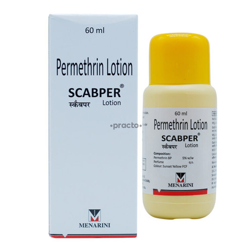 Scabper Lotion (Permethrin) 3 Bottle