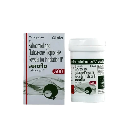 Seroflo 500 Rotacaps (Salmeterol / Fluticasone) 60 Rotacaps