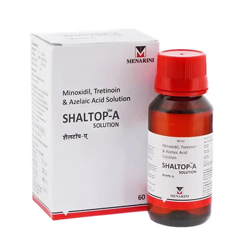 SHALTOP A SOLUTION (MINOXIDIL/AZELAIC ACID/TRETINOIN) 6 Bottle