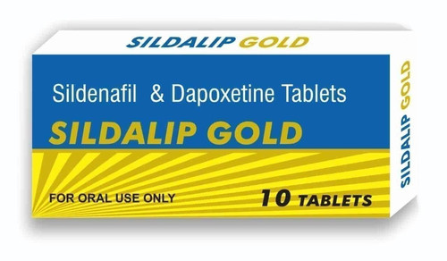 Sildalip Gold Tablet (Sildenafil/Dapoxetine) 100 Tablet