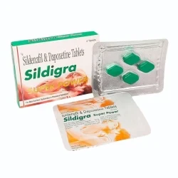 Sildigra Super Power (Sildenafil/Dapoxetine) 120 Tablet