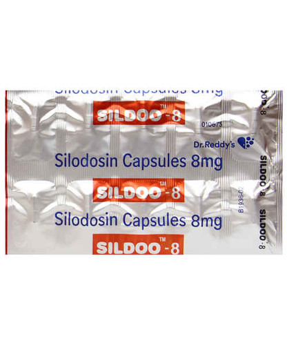 Sildoo 8 Capsule (Silodosin 8mg) 60 Capsules