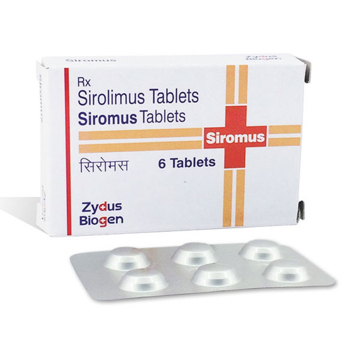 Siromus 1mg (Sirolimus) 60 Tablet