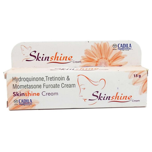 Skinshine Cream (Hydroquinone, Tretinoin & Mometasone) 6 Tubes