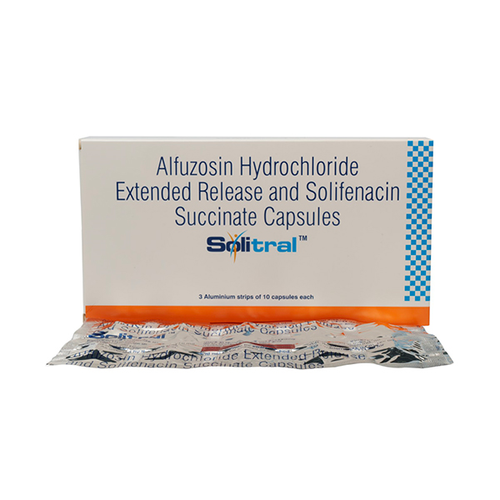 Solitral 10mg/5mg Capsule (Alfuzosin / Solifenacin) 60 Tablet