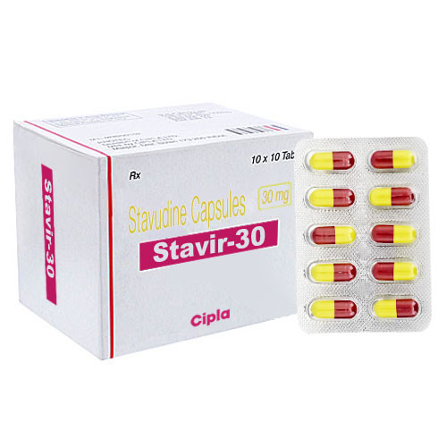 Stavir Capsules (Stavudine) 120 Capsules
