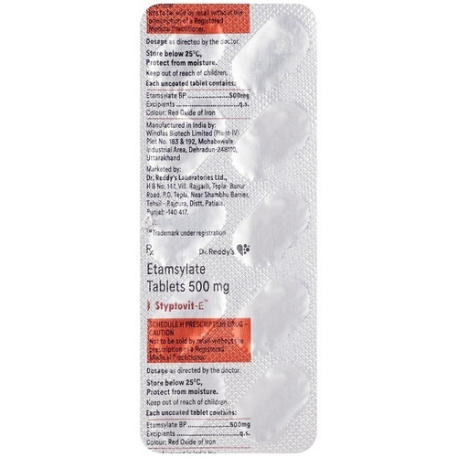 Styptovit E Tablet (Ethamsylate) 60 Tablet