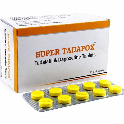 Super Tadapox (Tadalafil/Dapoxetine) 120 Tablet