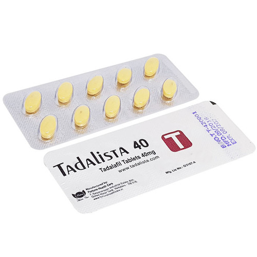 Tadalista 40mg (Tadalafil) 120 Tablet