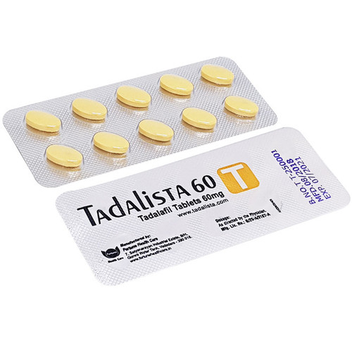 Tadalista 60mg (Tadalafil) 120 Tablet