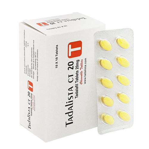 Tadalista CT 20mg (Tadalafil) 120 Tablet