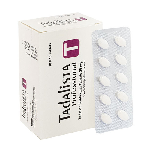 Tadalista Professional 20mg (Tadalafil) 120 Tablet