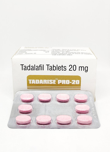 Tadarise Pro 20mg (Tadalafil) 120 Tablet