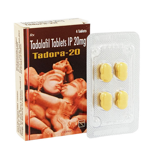 Tadora 20mg (Tadalafil) 120 Tablet