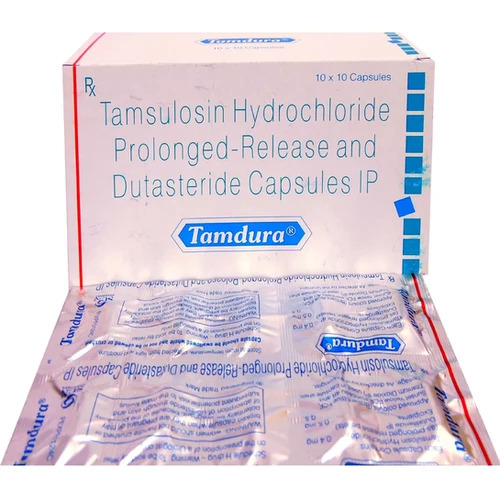 Tamdura Capsule (Tamsulosin 0.4mg/ Dutasteride 0.5mg) 60 Tablet