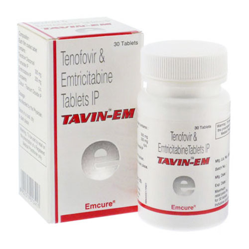 Tavin EM Tablet (Tenofovir & Emtriotabine) 60 Tablet