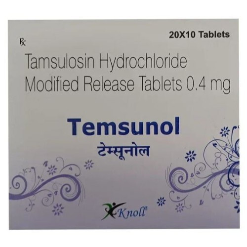 Temsunol 0.4 mg (Tamsulosin) 120 Tablet