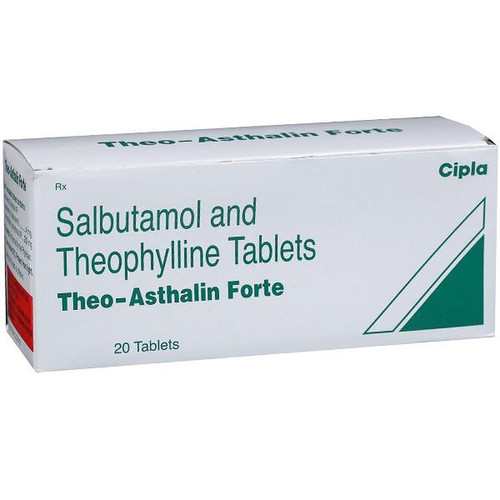 Theo Asthalin Forte (Salbutamol / Theophylline) 60 Tablet