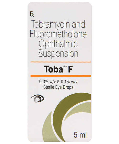 Toba F Eye Drop 5ml (Tobramycin/Fluorometholone) 6 Eye Drop