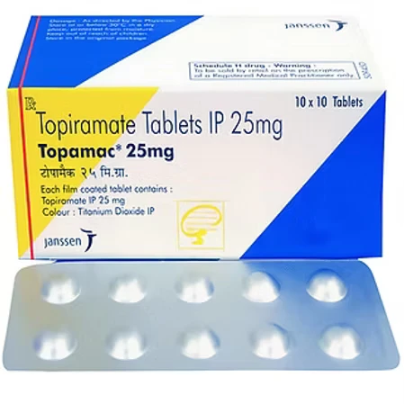 Topamac 25mg Tablet 60 Tablet