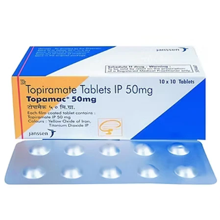 Topamac 50 mg Tablet 60 Tablet