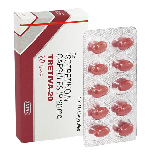 Tretiva Soft Capsule (Isotretinoin) 20 mg