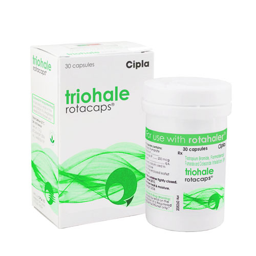 Triohale Rotacaps (Tiotropium/Formoterol/Ciclesonide) 30 Rotacaps
