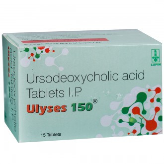 Ulyses 300 Tablet (Ursodeoxycholic Acid 300mg) 60 Tablet