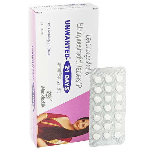 Unwanted 21 Days (Levonorgestrel/Ethinylestradiol) 42 Tablet