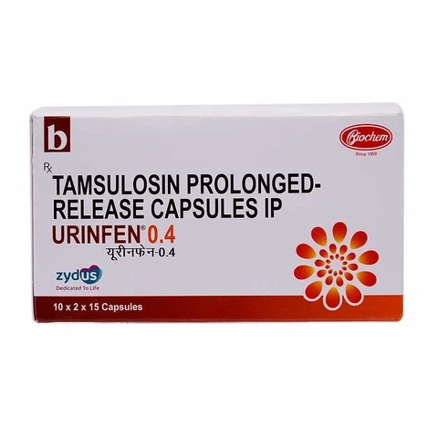 Urinfen 0.4 Capsule (Tamsulosin 0.4mg) 60 Tablet