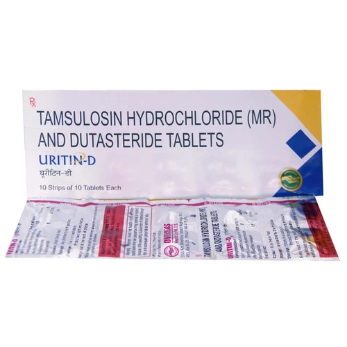 Uritin D Tablet (Tamsulosin 0.4/Dutasteride 0.5) 60 Tablet
