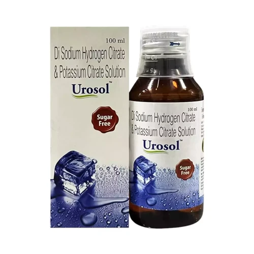 Urosol Syrup (Disodium Hydrogen Citrate (NA)) 2 Bottle