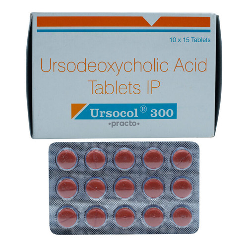 Ursocol 300mg Tablet (Ursodeoxycholic Acid 300) 60 Tablet